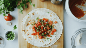 quesadillas
