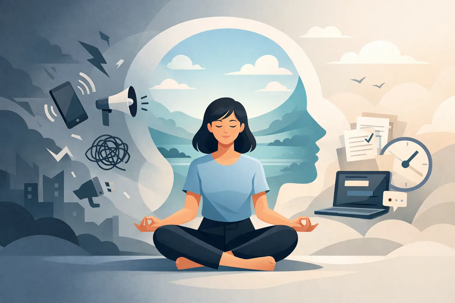 How to Stay Mentally Clear When Life Feels Loud