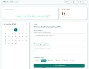 daily journal